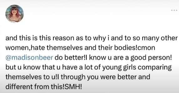 madison beer commenter 1