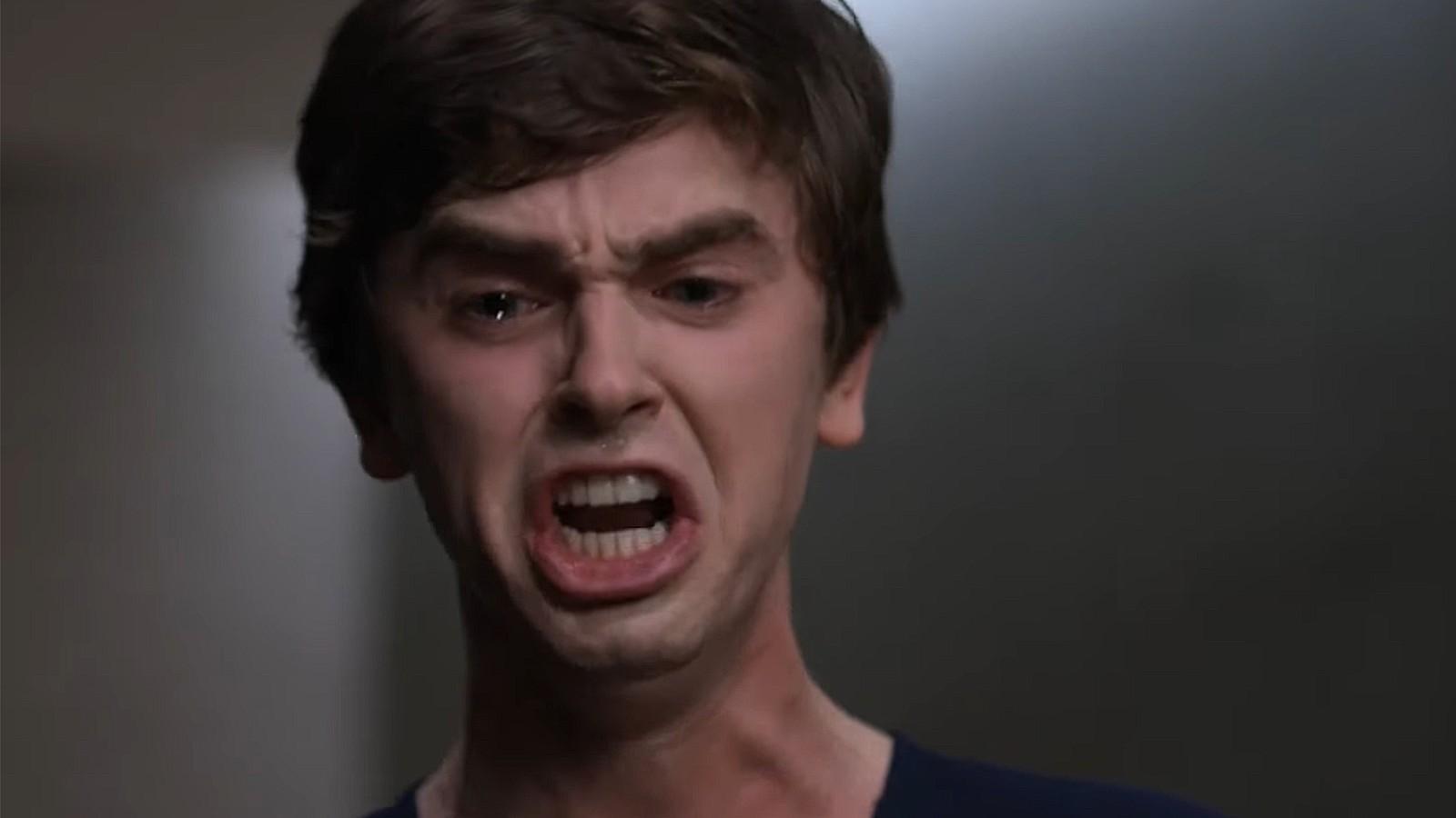Freddie Highmore in the viral "I am a surgeon" clip from The Good Doctor