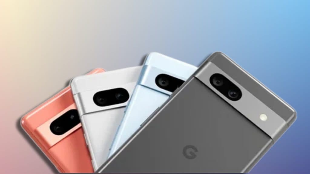 Google Pixel 7a in 4 colour variants