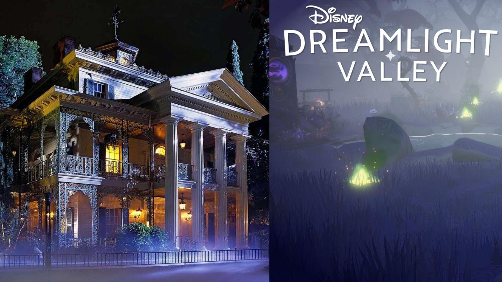 Haunted Mansion in Disney Dreamlight Valley
