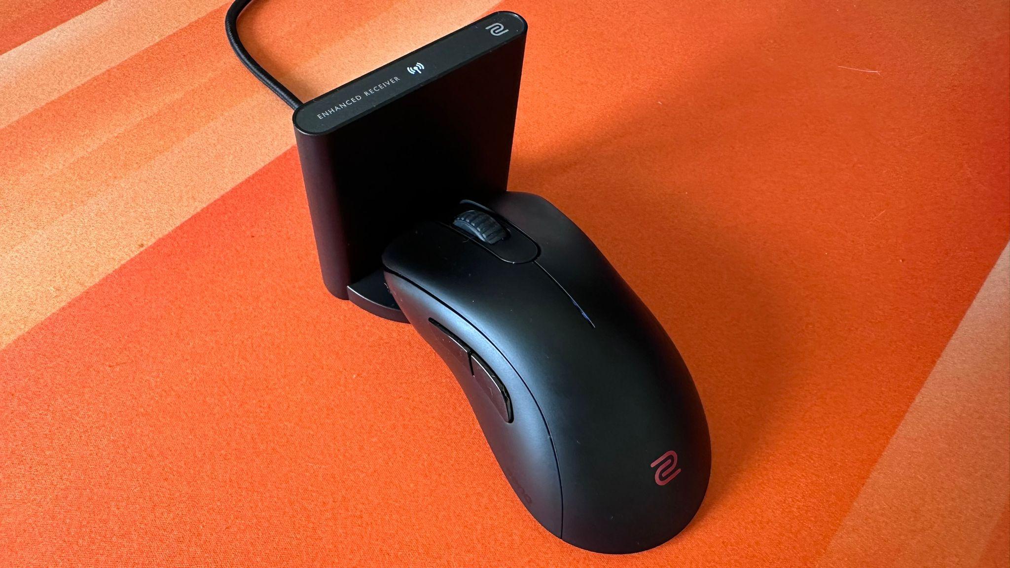 Zowie Mouse on charger