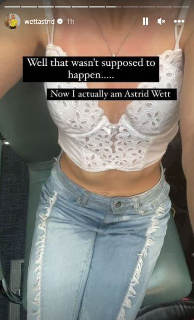 astrid wett reacts to alexia grace feud
