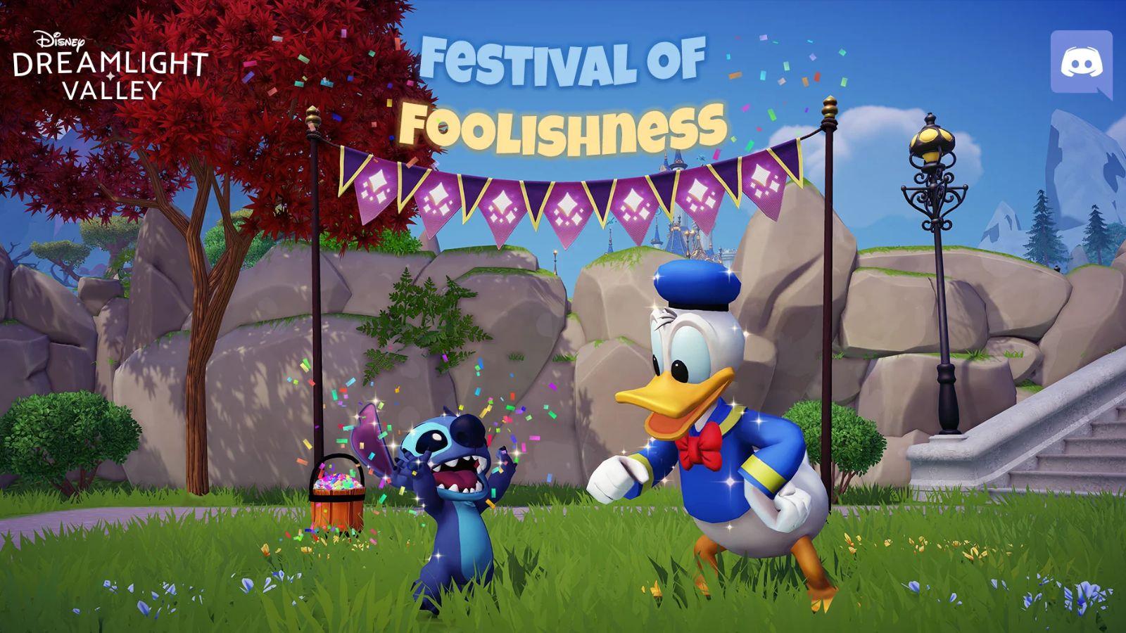 Disney Dreamlight Valley festival of foolishness