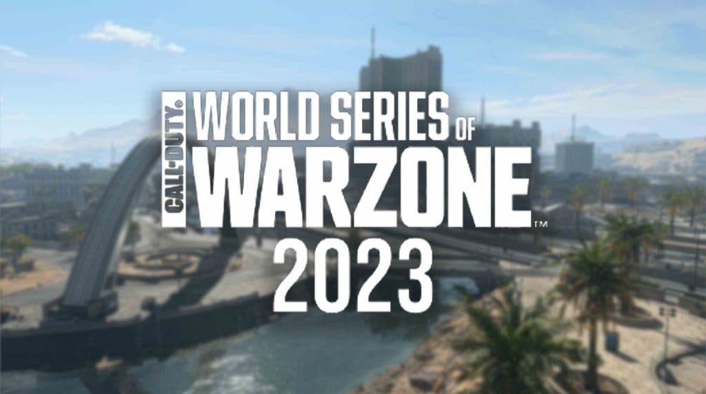 World Series of Warzone 2023 art