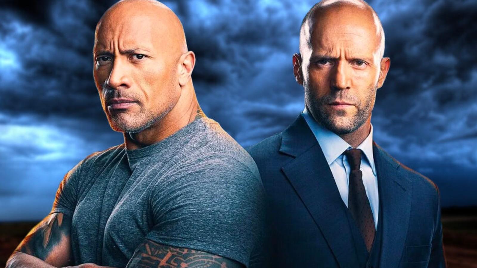 A poster for Hobbs and Shaw