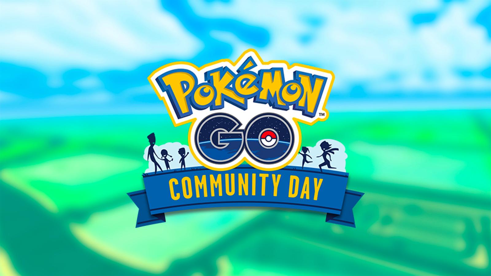 A poster for Pokemon Go Community Days