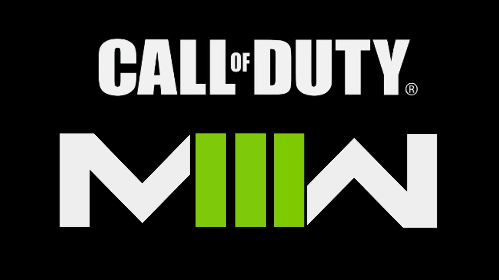 cod modern warfare 3 fake logo