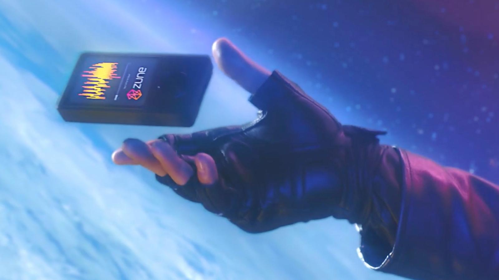 Zune in Guardians of the Galaxy