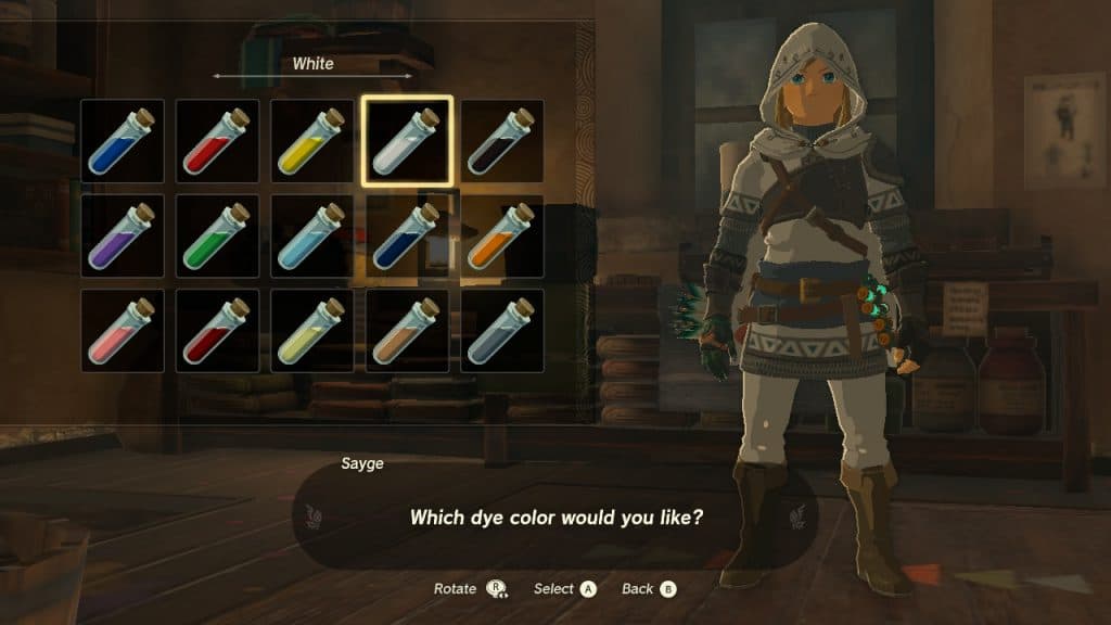 Link dying armor in Tears of the Kingdom