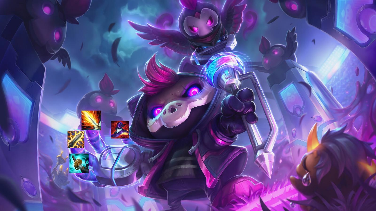 Monster Tamer Veigar with Items