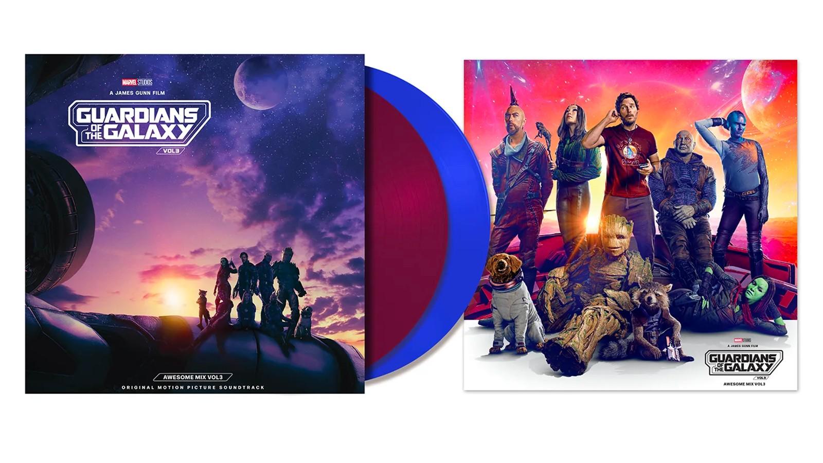 The Guardians of the Galaxy Vol 3 soundtrack vinyl