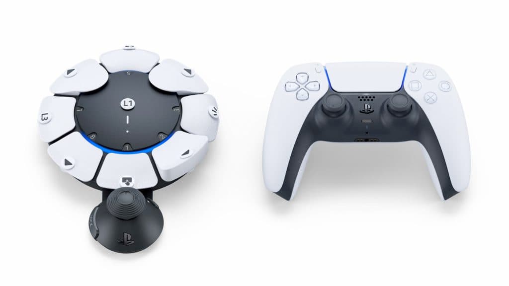 PlayStation access controller with a dualsense