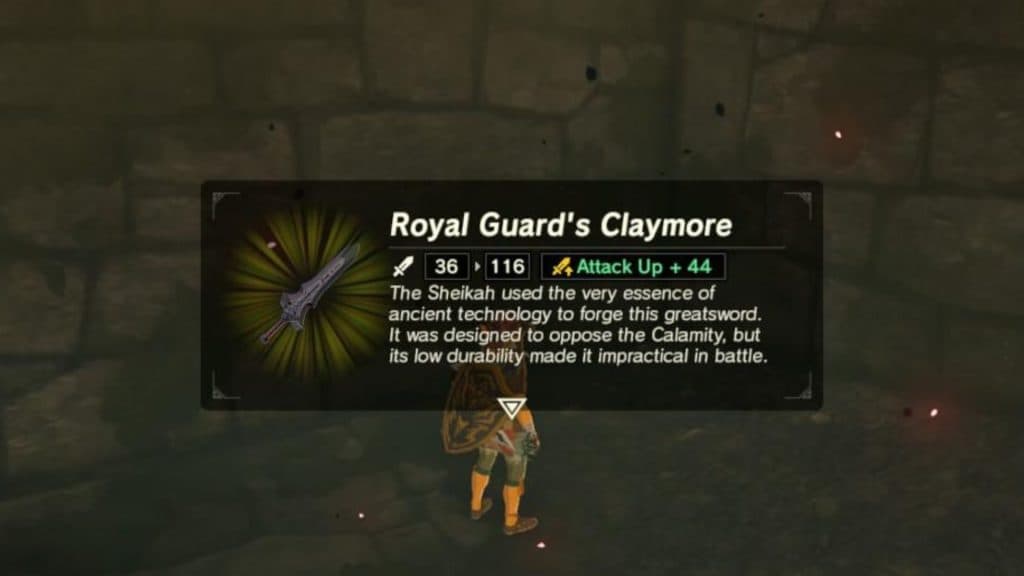 Royal Guards claymore