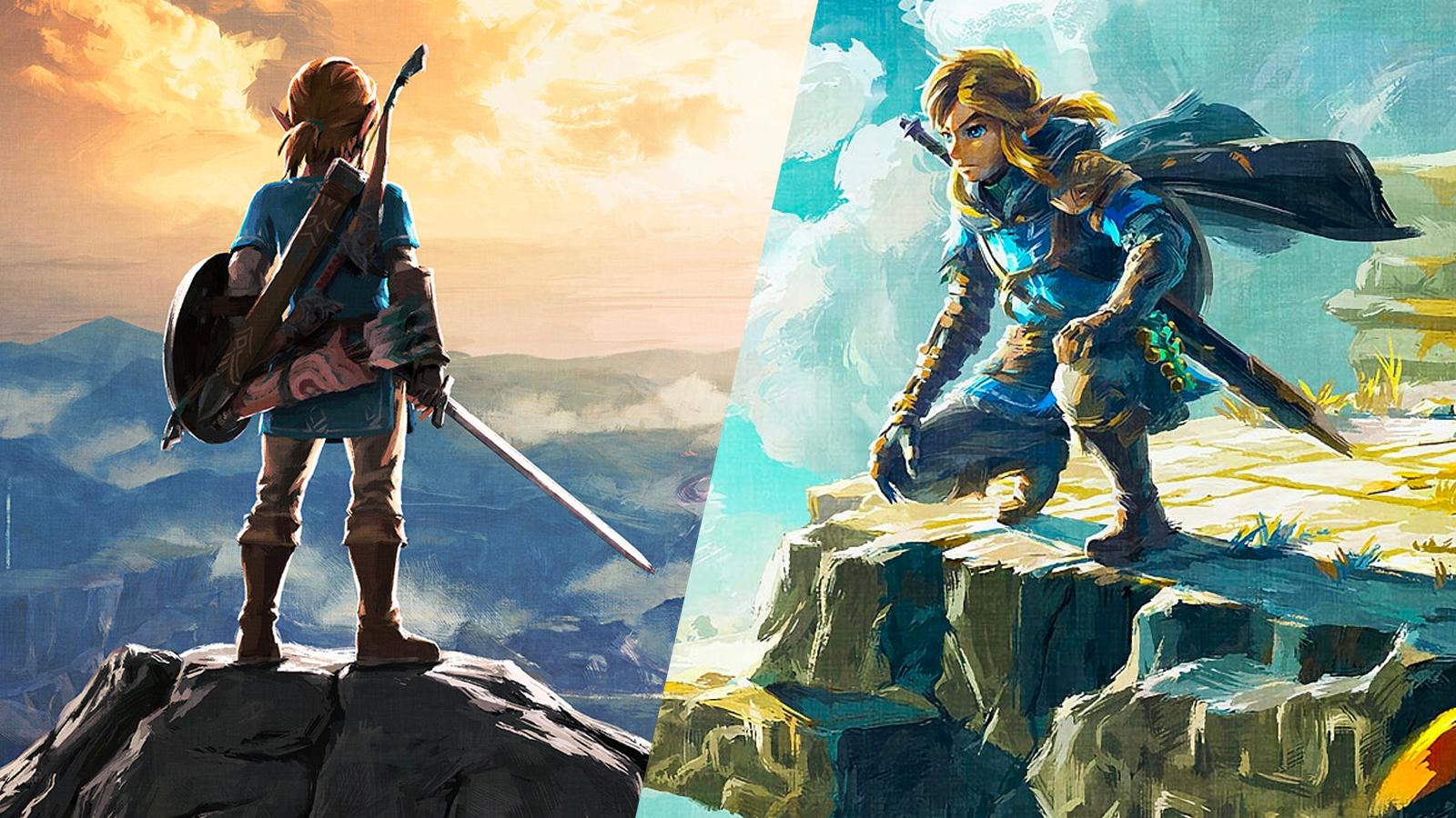 Zelda Tears of the Kingdom and Breath of the Wild screenshots