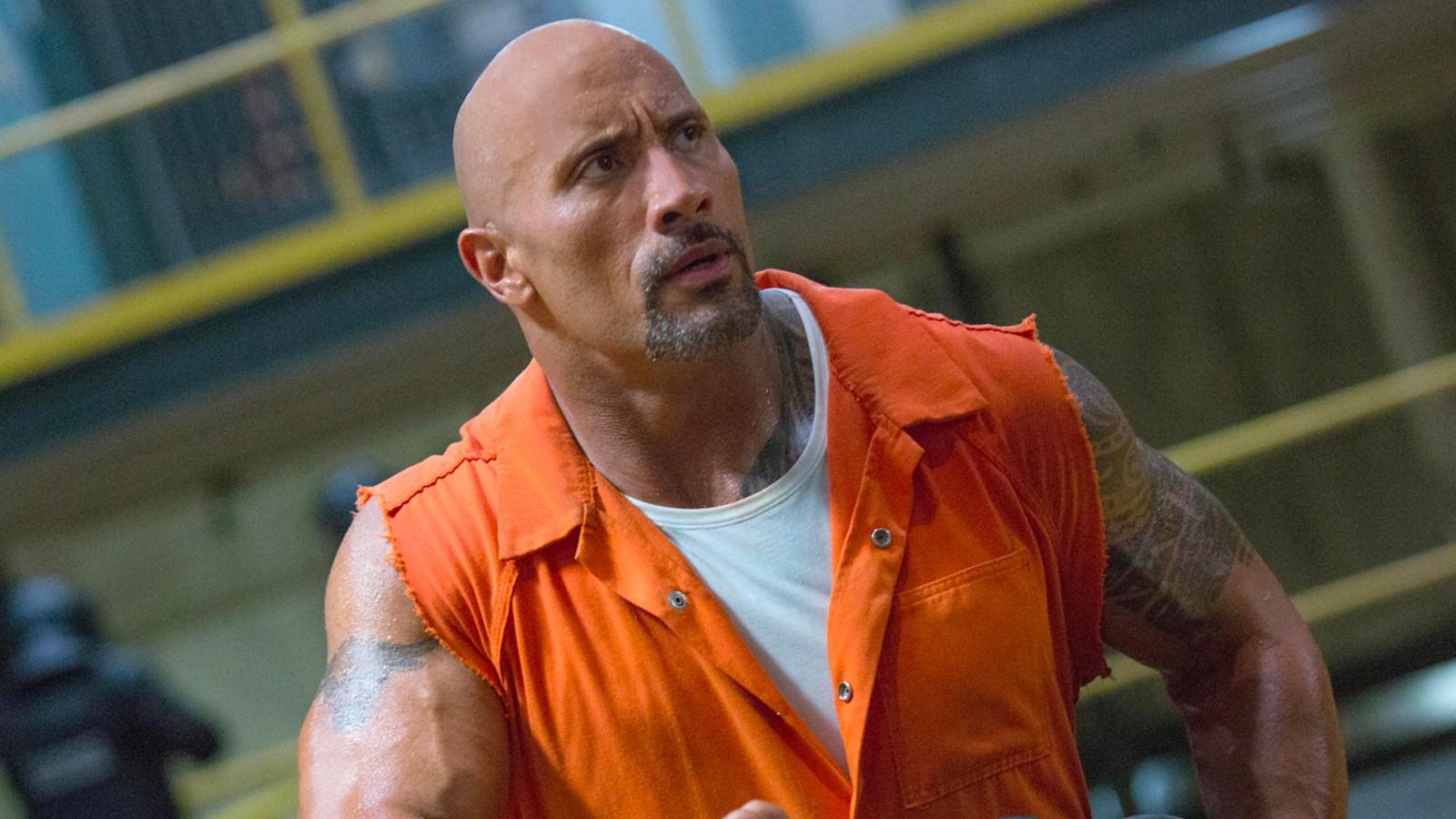 Dwayne The Rock Johnson in Fast and Furious 8