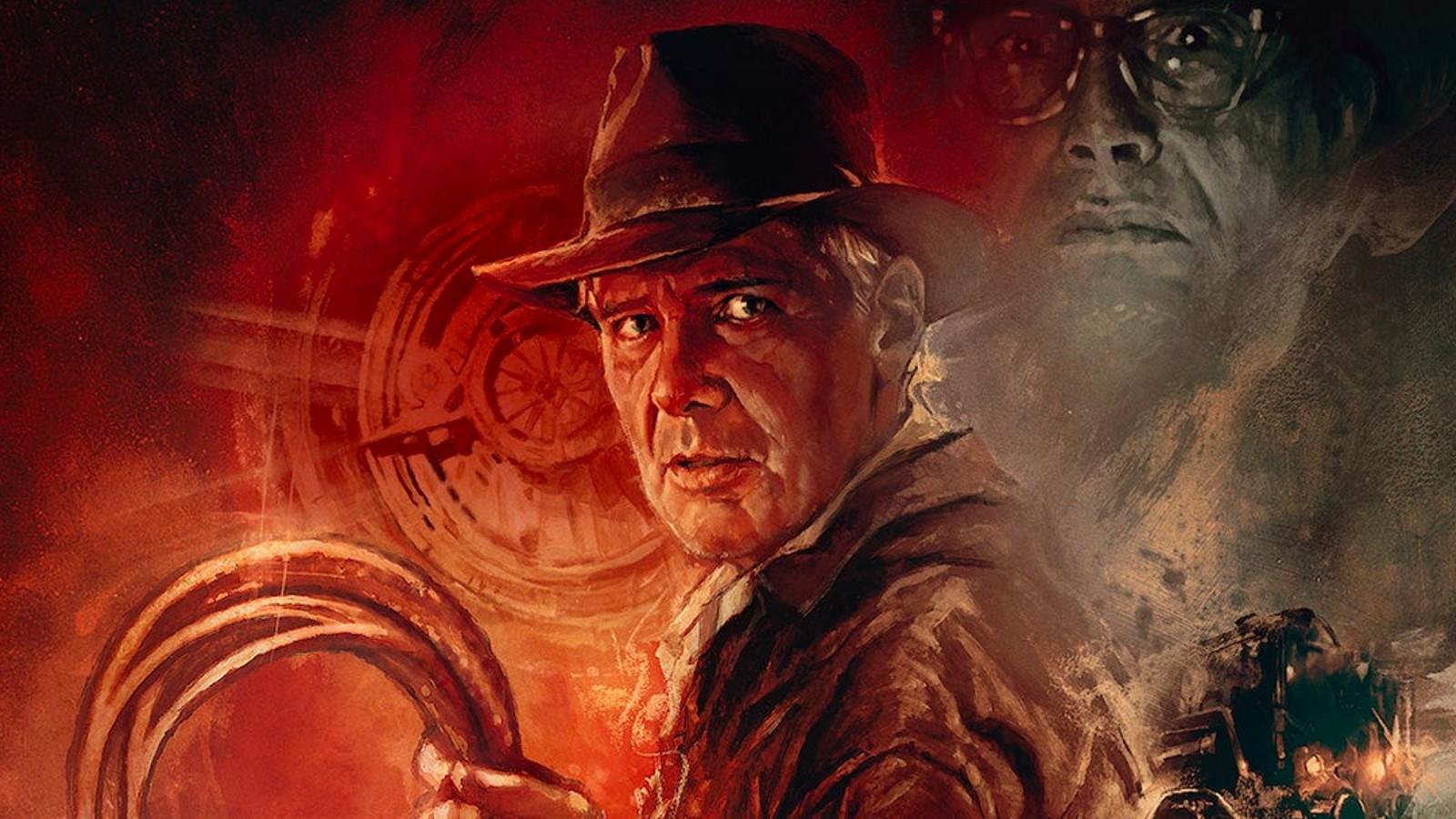 Harrison Ford on the poster for Indiana Jones 5: The Dial of Destiny