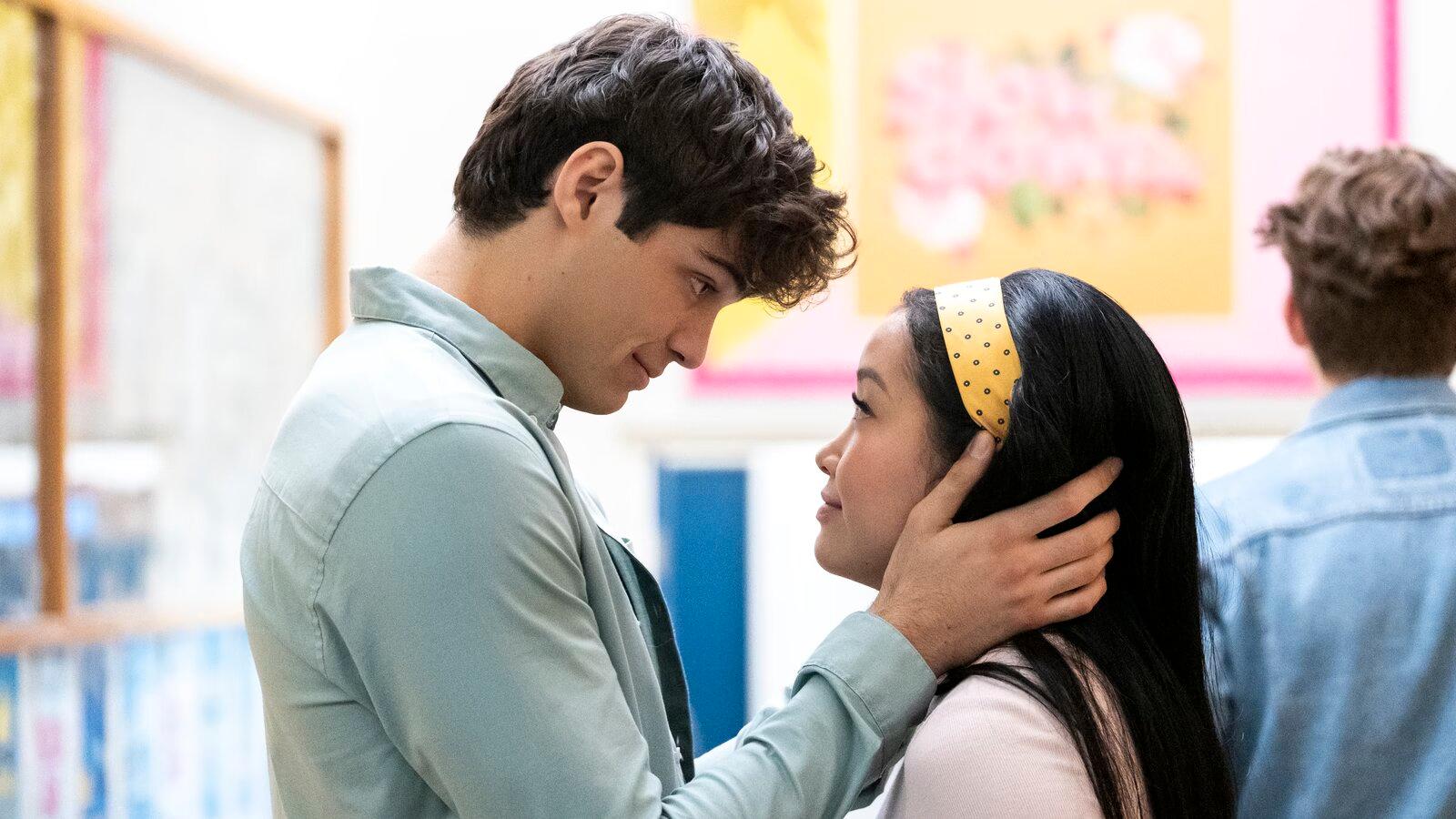 Lara-Jean and Peter in To All the Boys I've Loved Before 2