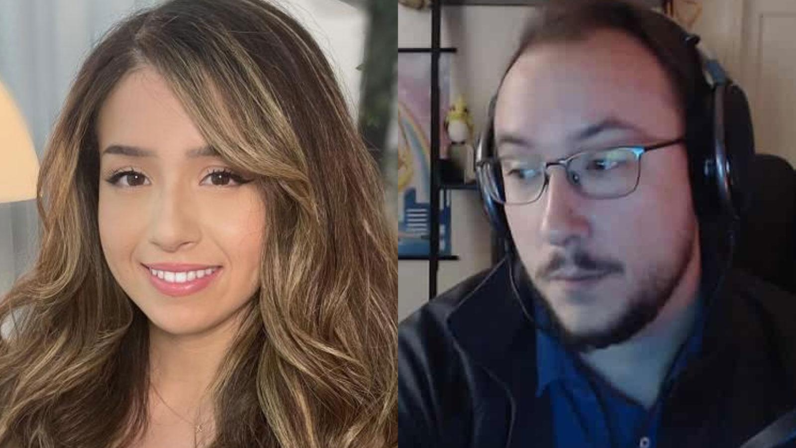 Twitch streamers Pokimane and MoonMoon