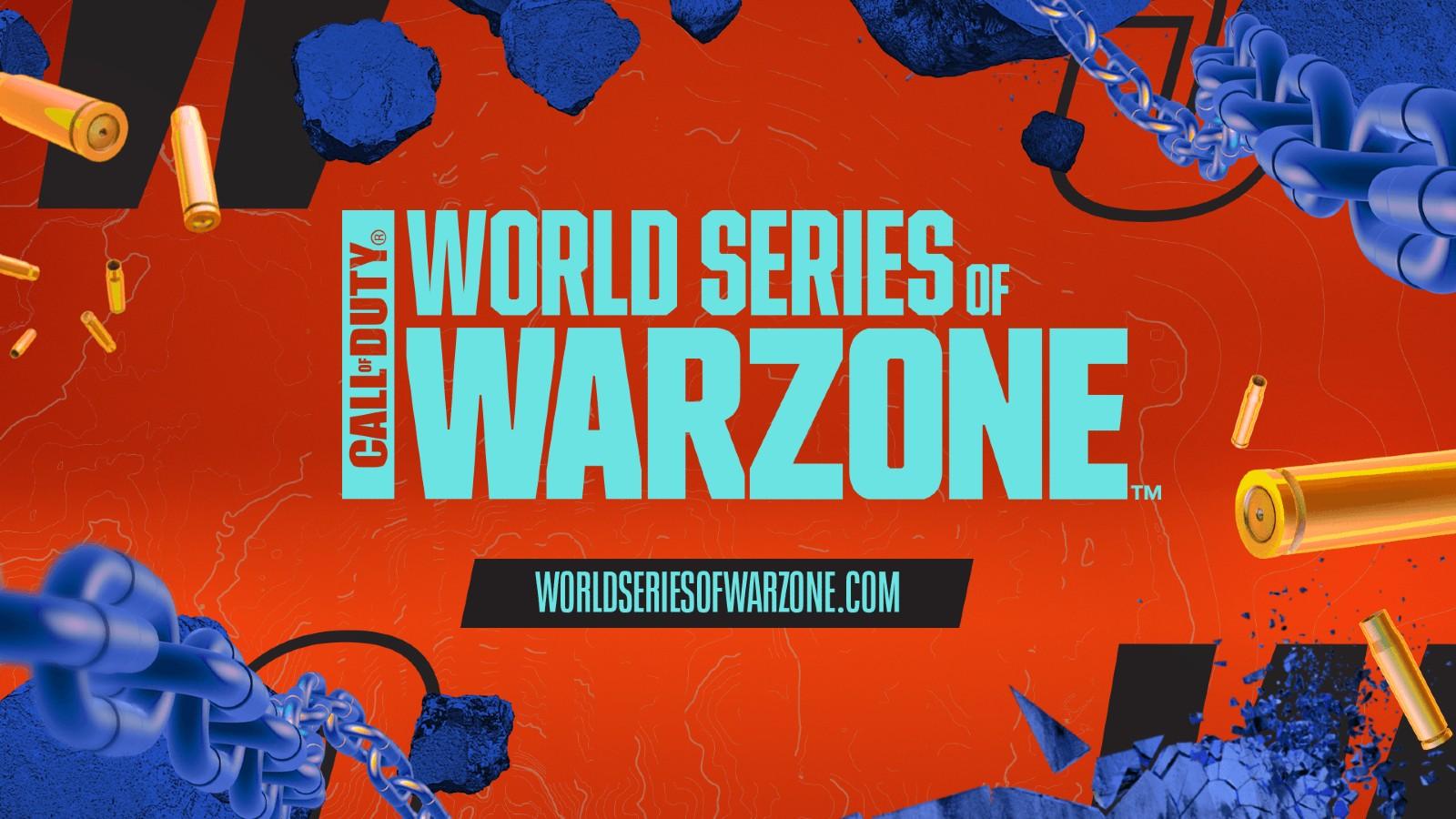 A graphic for the 2023 World Series of Warzone.