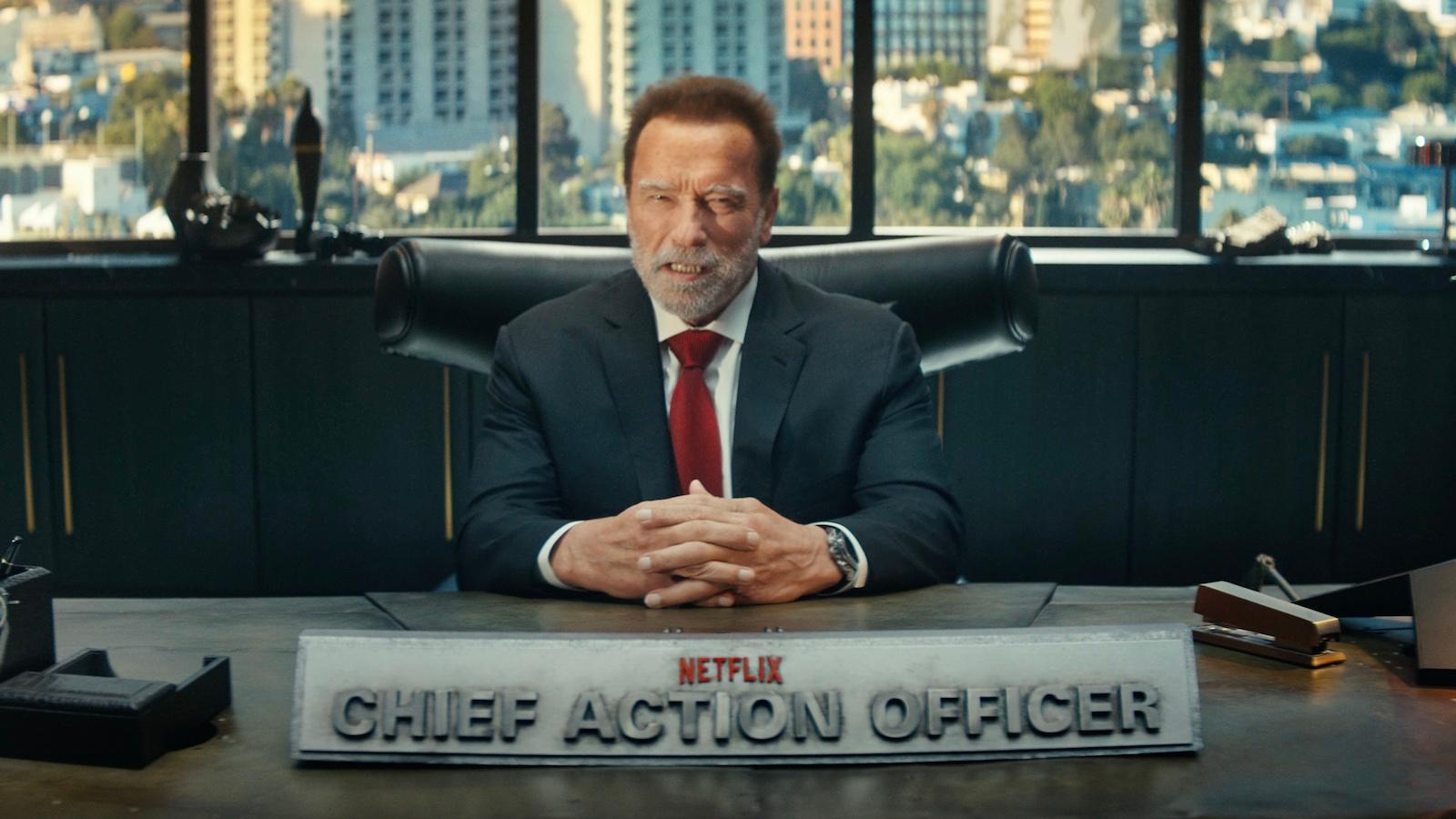 Arnold Schwarzenegger hired by Netflix