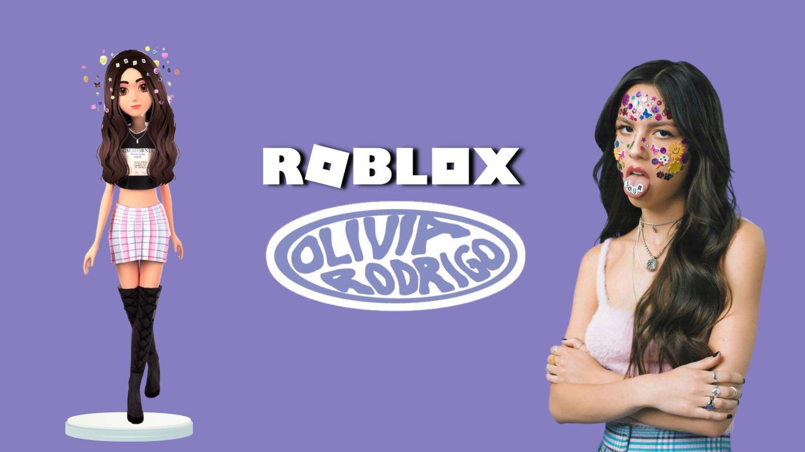 Roblox and Olivia Rodrigo Collab Avatar