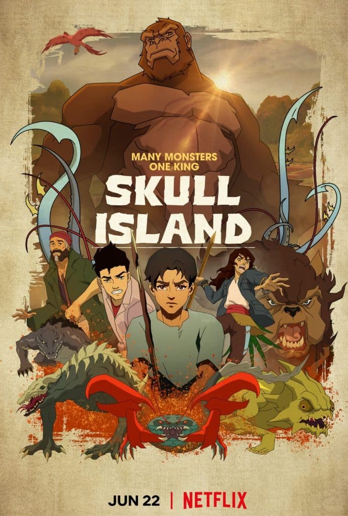 skull island anime