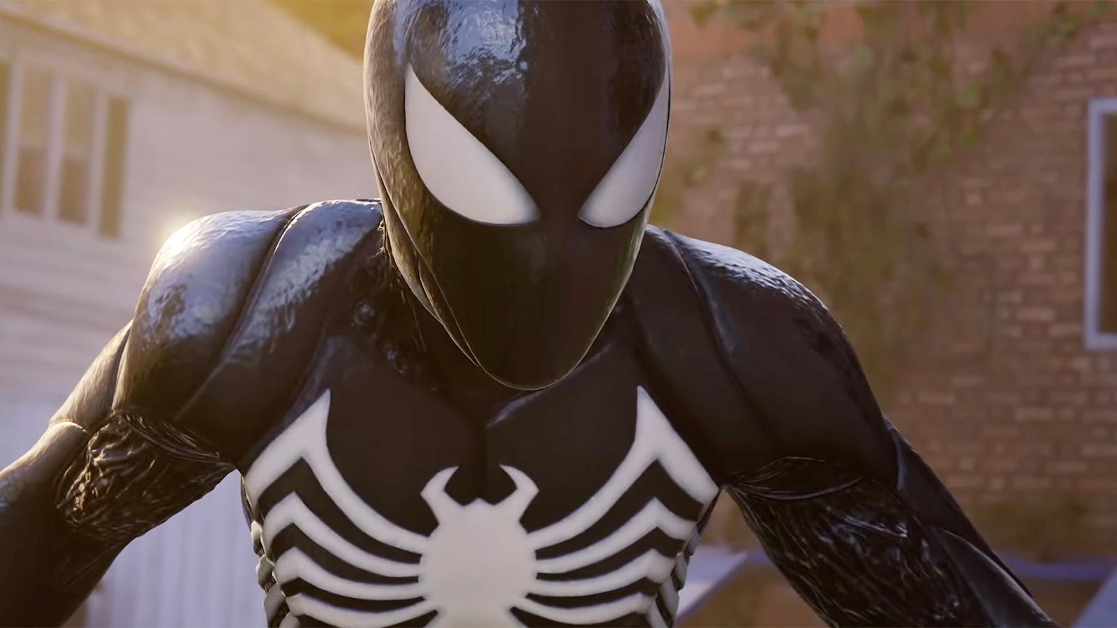 Spider-Man in Symbiote Suit PS5