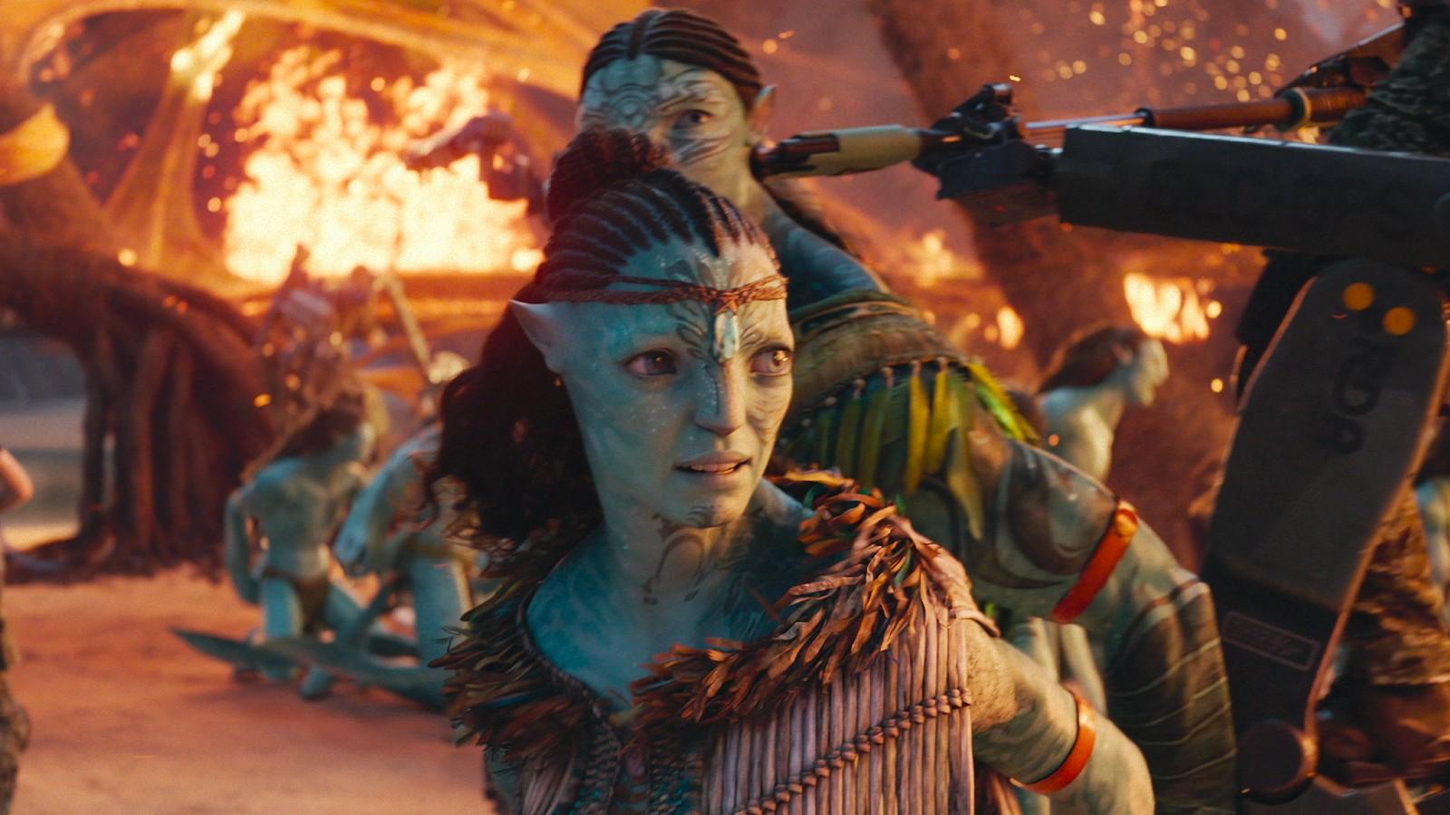 A still from Avatar 2, The Way of Water
