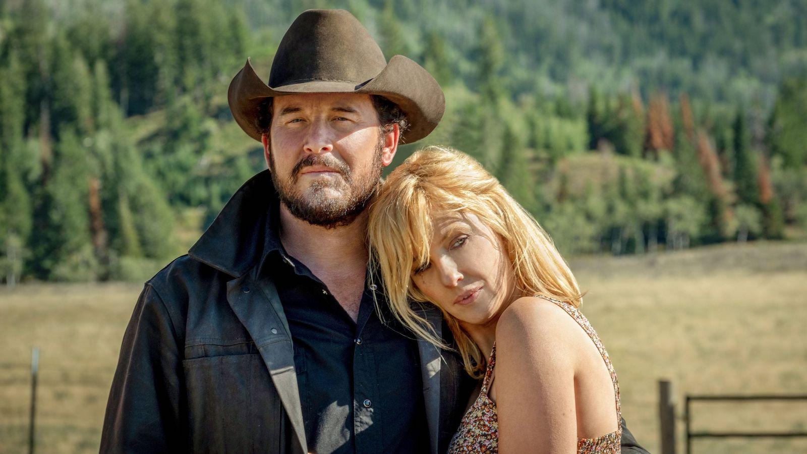 Rip Wheeler and Beth Dutton in Yellowstone