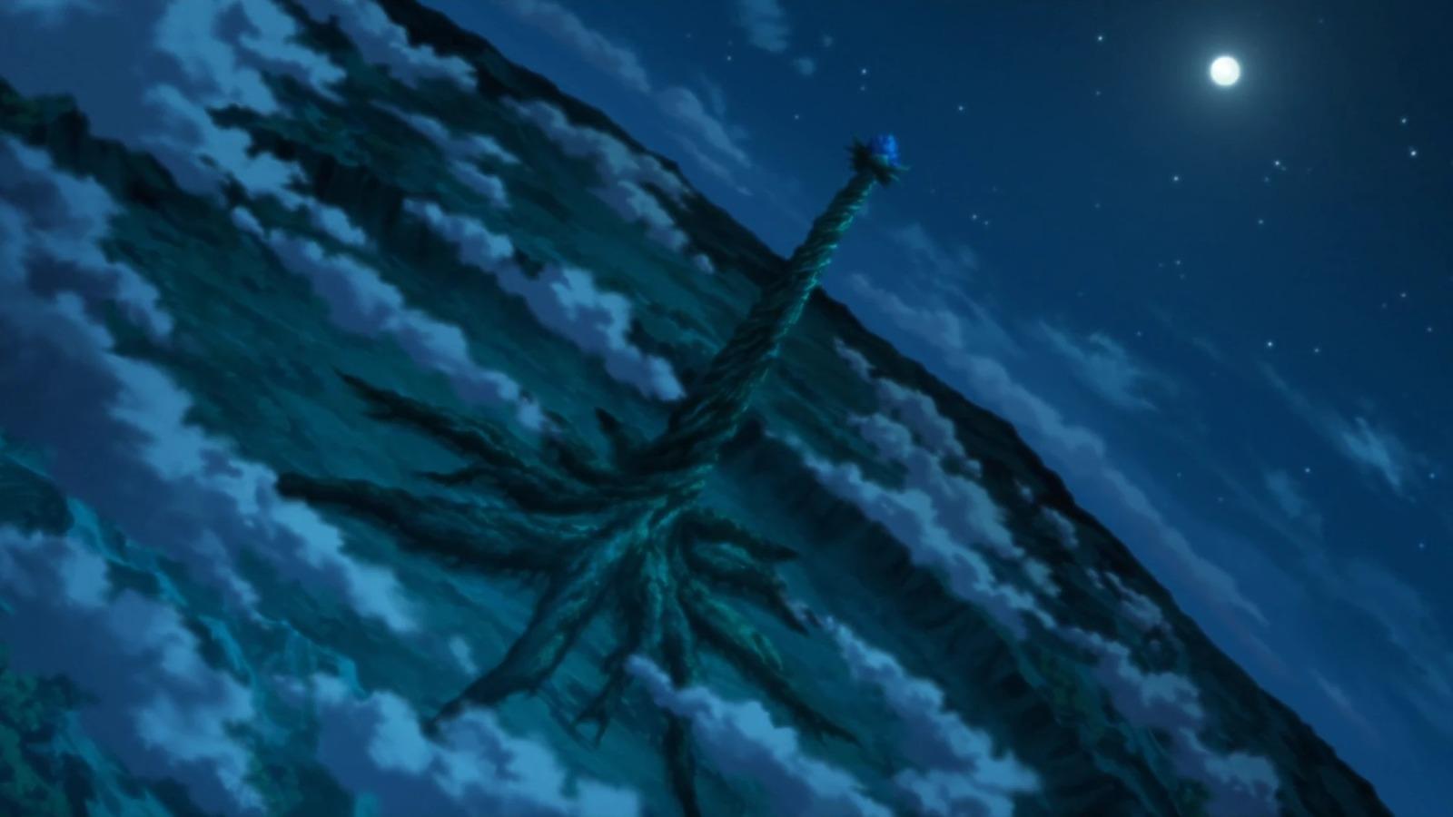 An image of the God Tree in Naruto