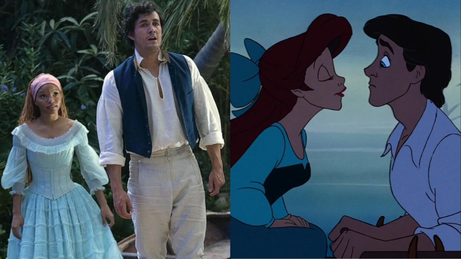 the little mermaid live action and animated