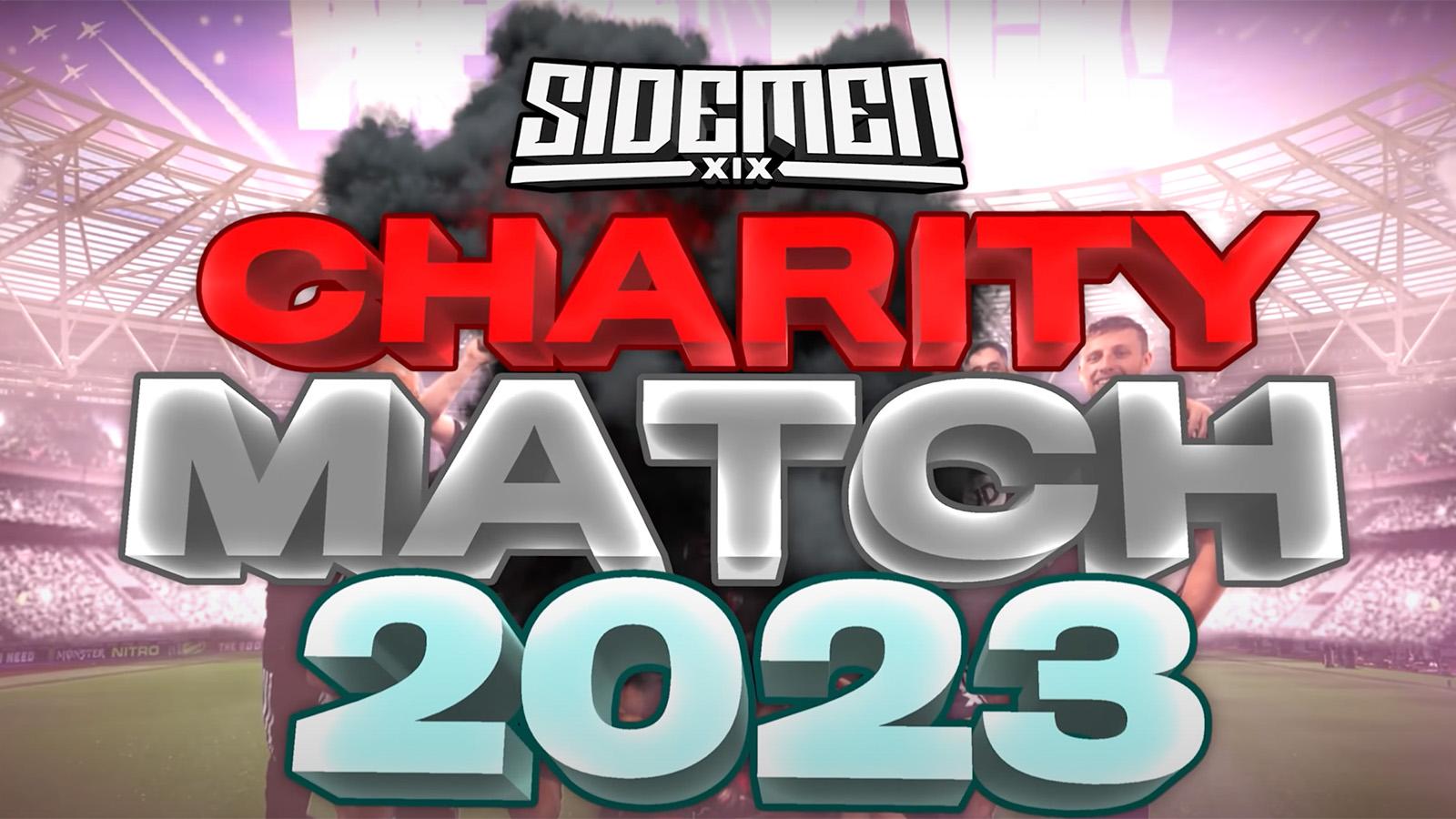 Sidemen Charity match 2023 header