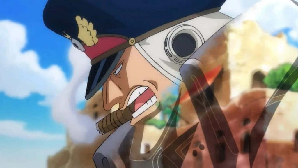 An image of Shiryu, one of the Ten Titanic Captains of Blackbeard Pirates