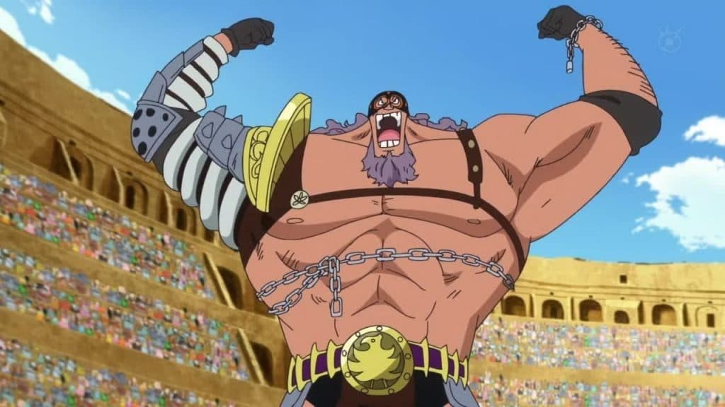 An image of Jesus Burgess from One Piece