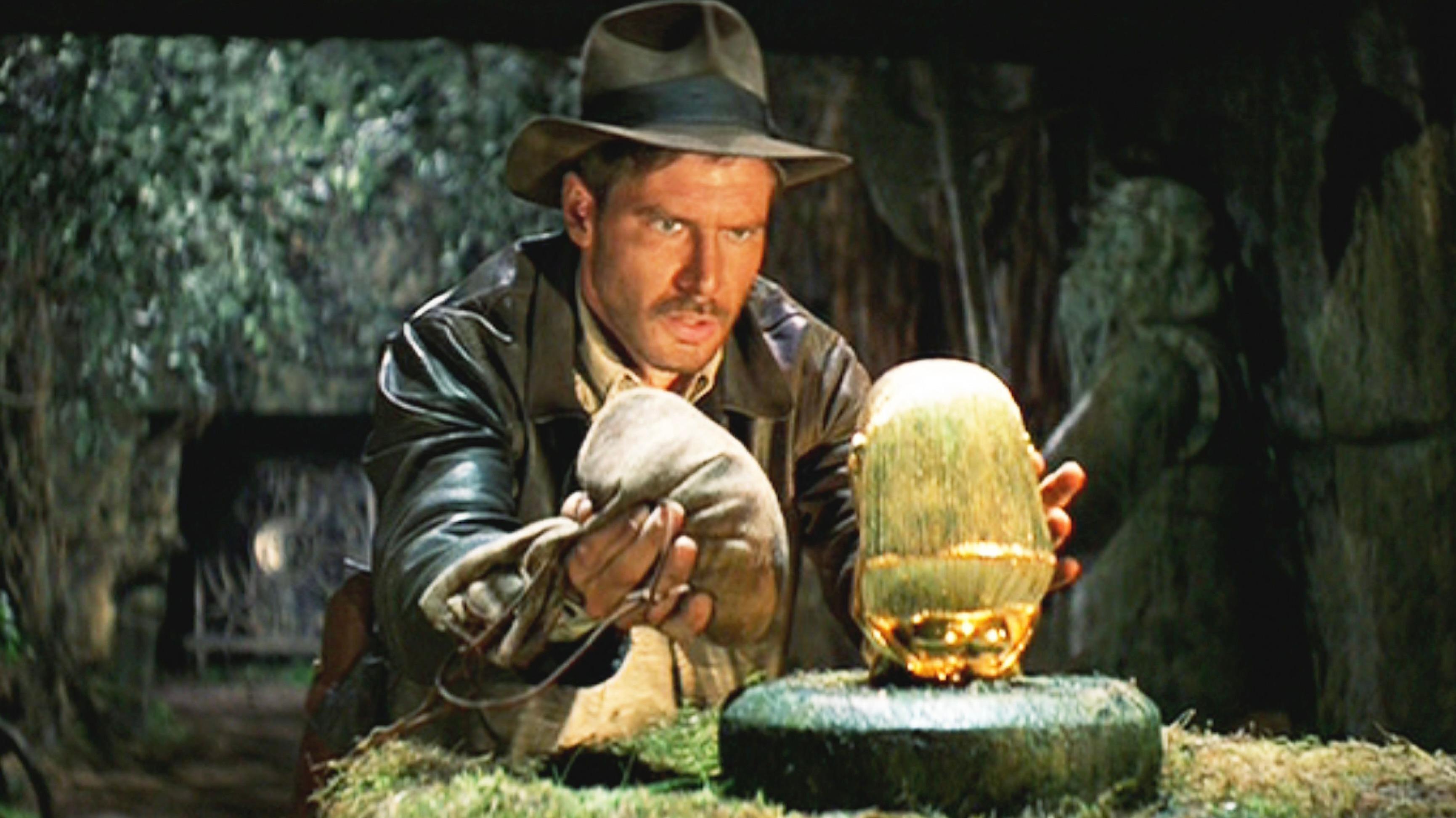 Harrison Ford in Indiana Jones Raiders of the Lost Ark