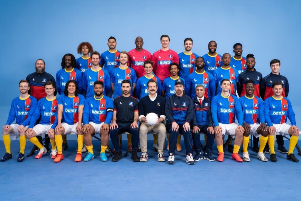 AFC Richmond team photo in Ted Lasso