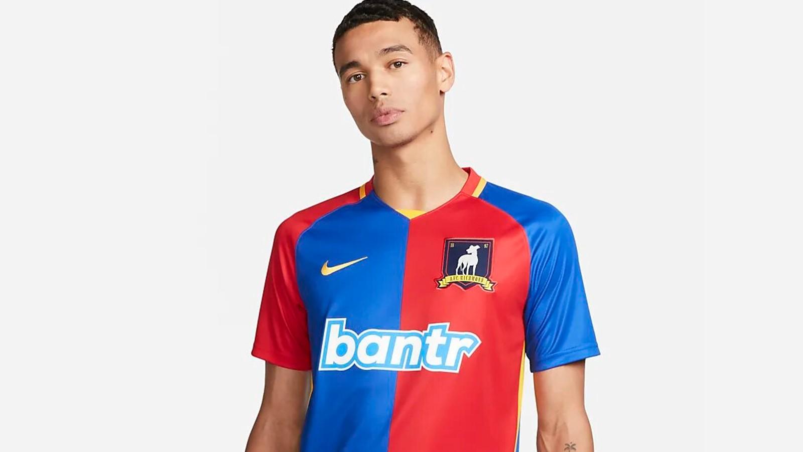 The official Nike AFC Richmond shirt in its Ted Lasso merchandise collection