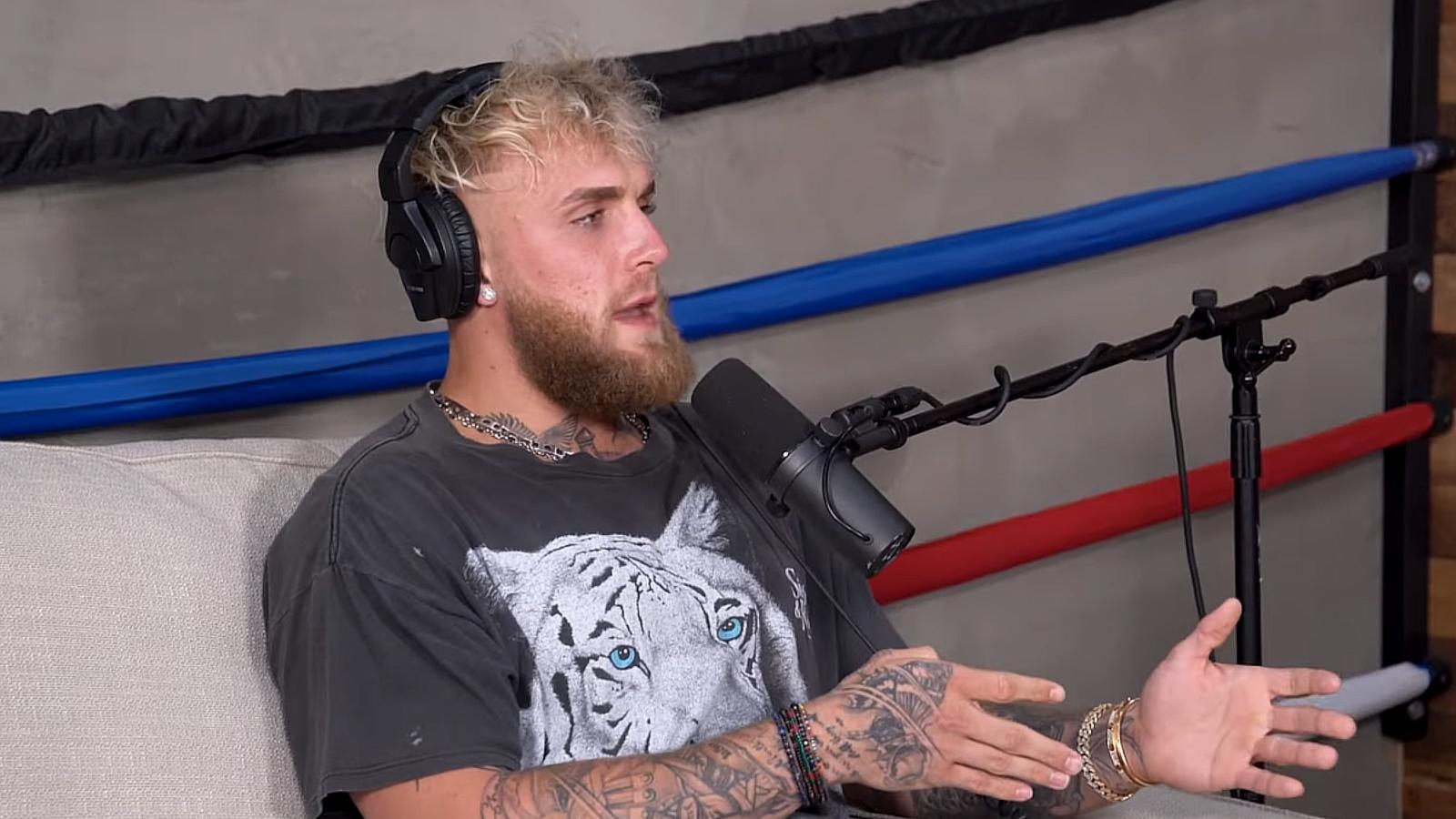 Jake Paul in the latest episode of IMPAULSIVE, talking to his brother and the host