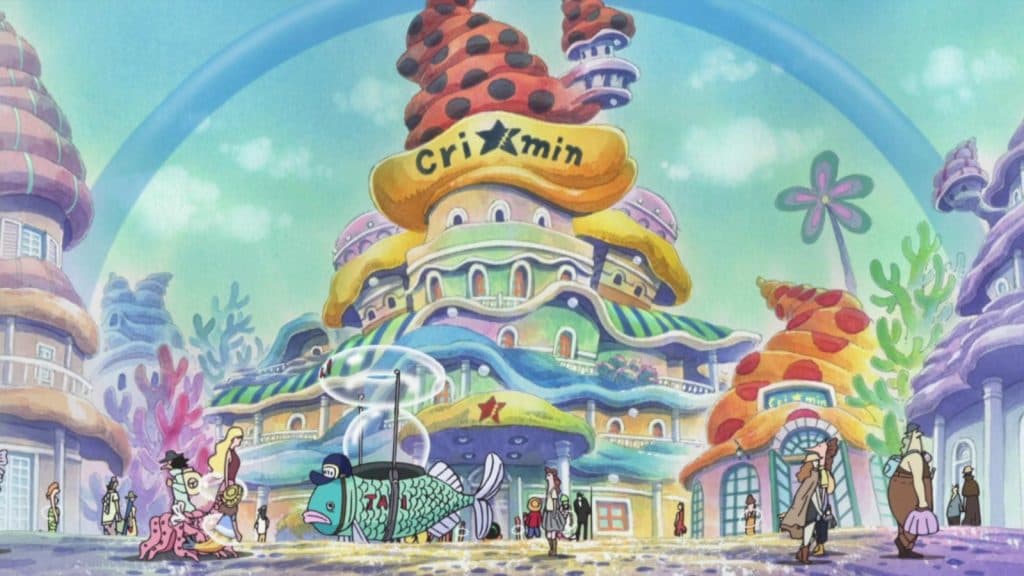 An image of Fish-Man Island in One Piece