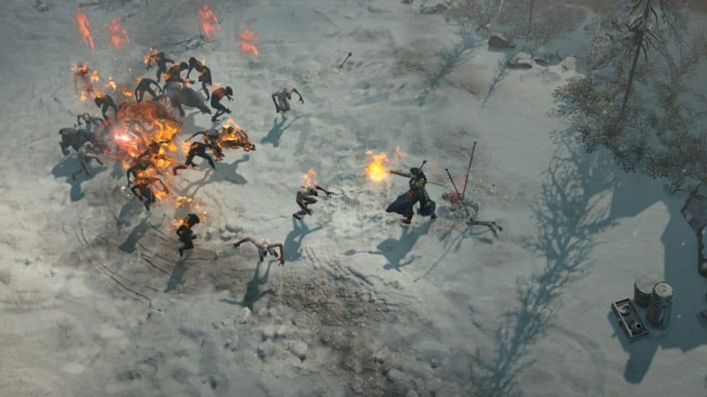 Diablo 4 combat screenshot