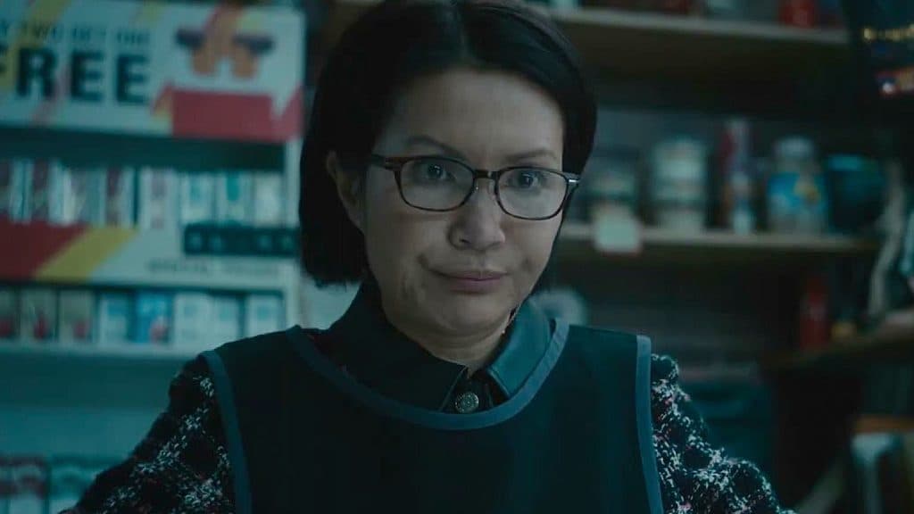 Mrs Chen in Venom, who appears in Across the Spider-Verse as an Easter egg