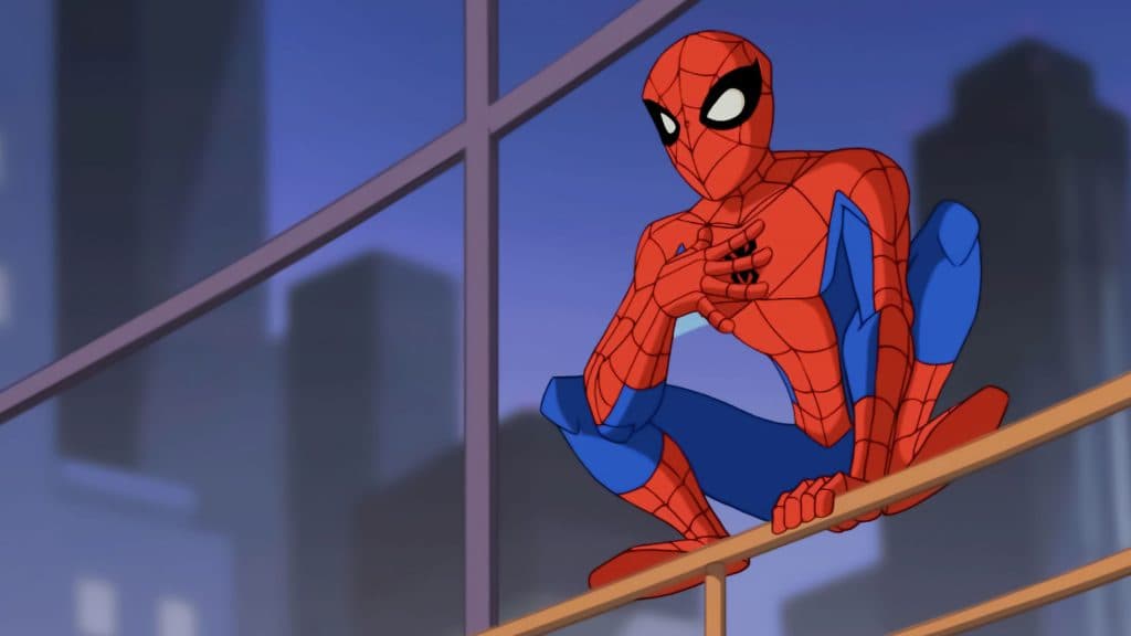 The Spectacular Spider-Man appears in one of the Spider-Man: Across the Spider-Verse easter eggs