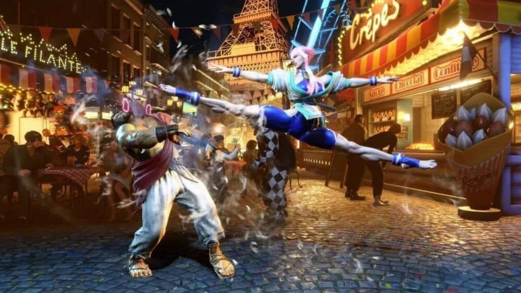 manon attacking in street fighter 6