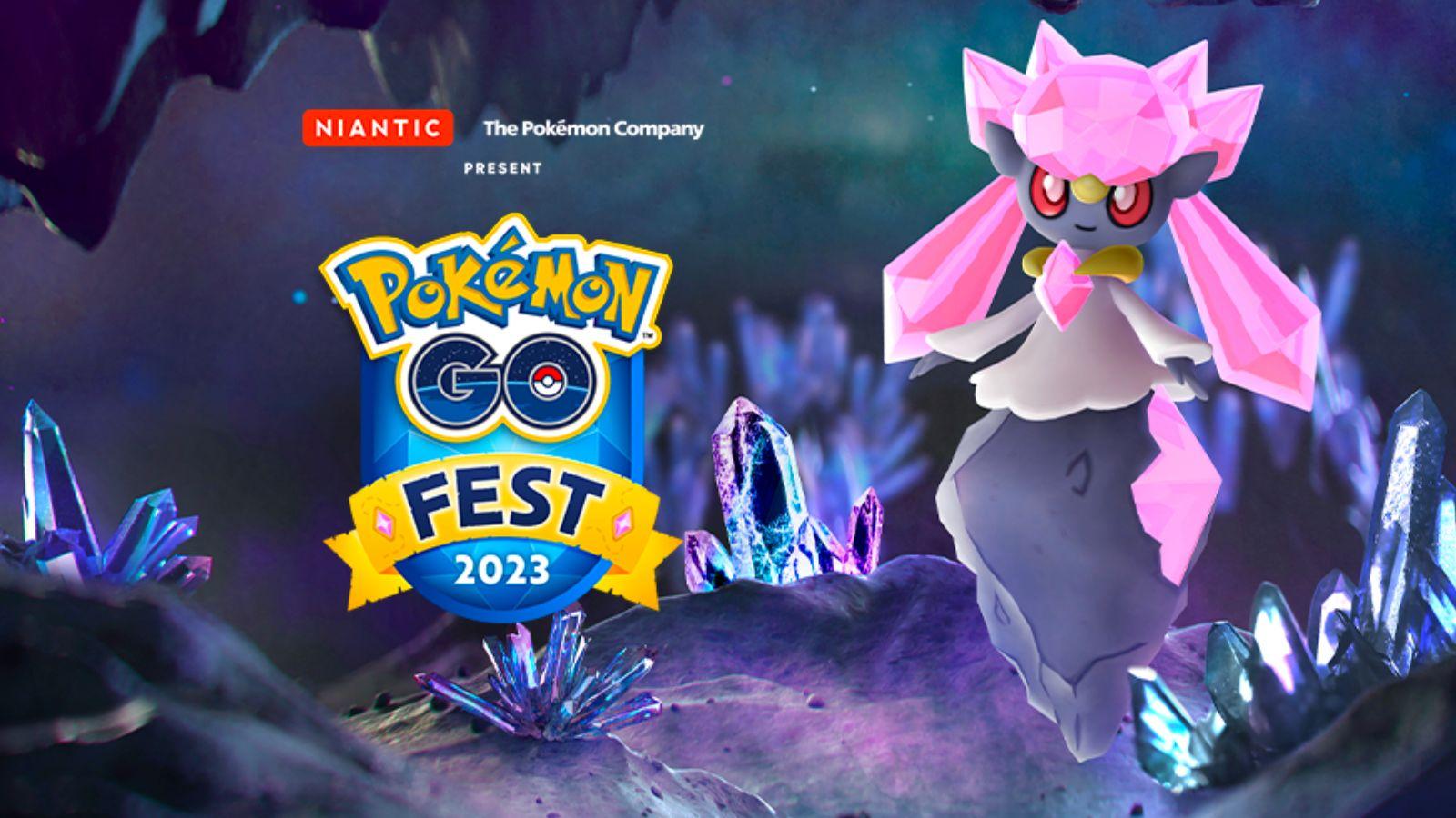 Pokemon Go Fest Global 2023 features Diancie