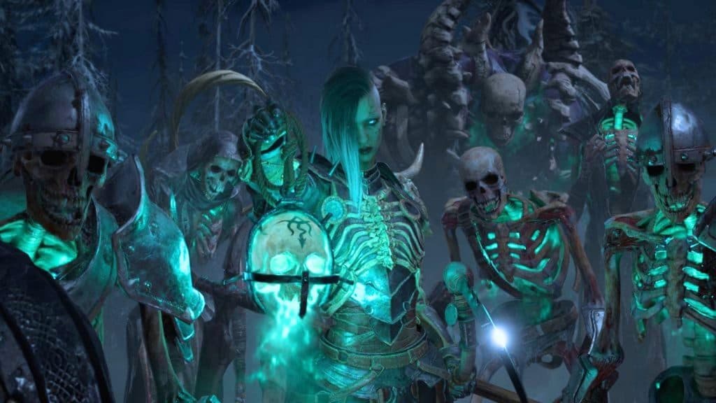 Diablo 4 skeletons