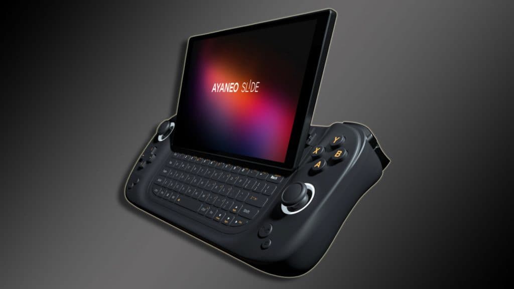 Upcoming handheld gaming consoles - Ayaneo Slide