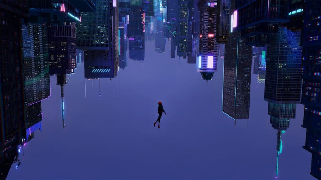 The 'What's Up Danger' scene in Spider-Man: Into the Spider-Verse
