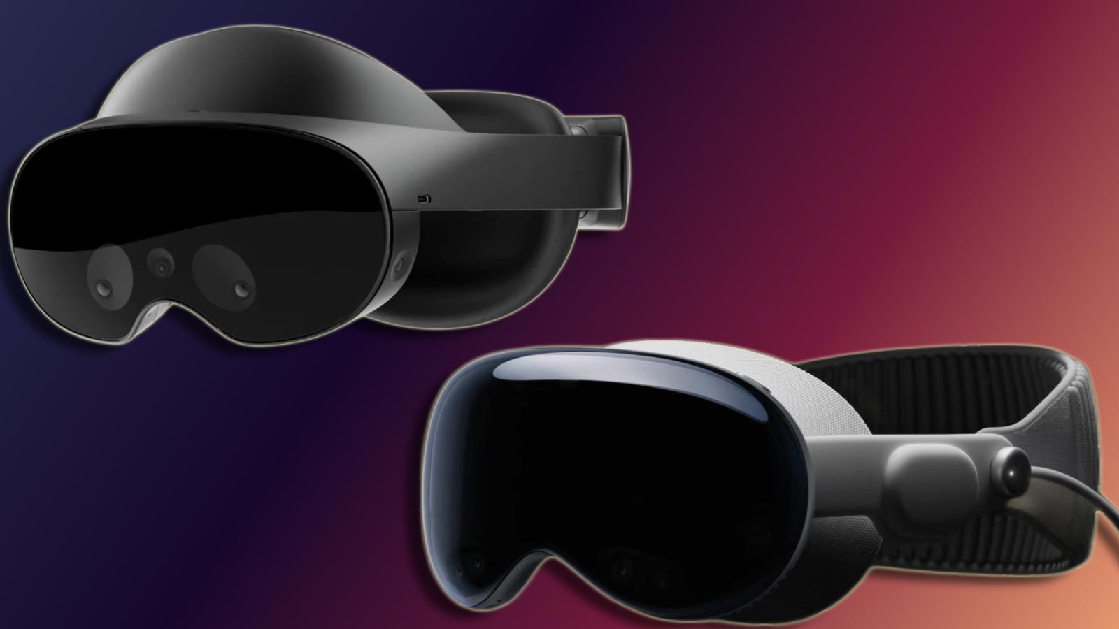 Apple Vision Pro vs Meta Quest Pro - The War of virtual reality pro