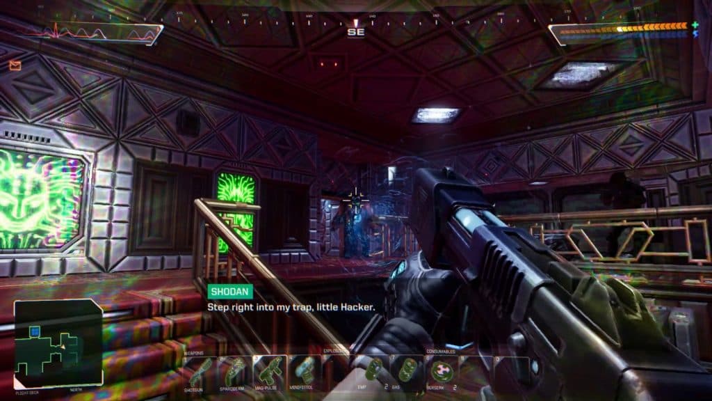 MagPulse rifle in System Shock