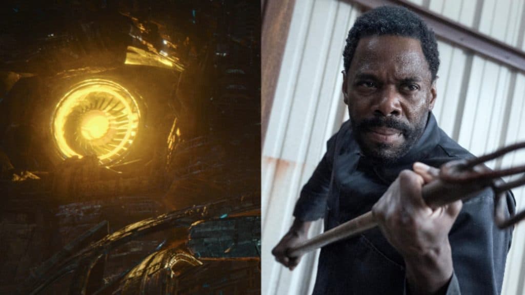 Unicron in Rise of the Beasts and Colman Domingo in Fear the Walking Dead